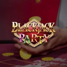 Blackjack Party slot icon by Evolution, available at DazardBet Casino
