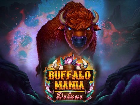 Buffalo Mania Deluxe logo – Slots by Light & Wonder at DazardBet Casino