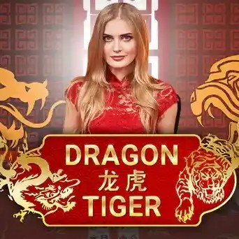 Dragon Tiger by Evolution, showcased at dazardbet-casino.pl – game logo