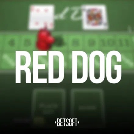 Red Dog casino game by Betsoft Gaming – featured logo at DazardBet Casino