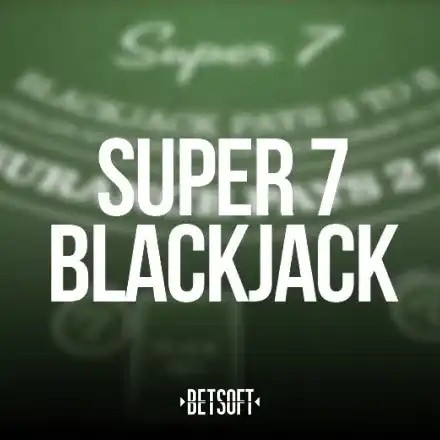 Super 7 Blackjack by Betsoft Gaming, showcased at dazardbet-casino.pl – game logo